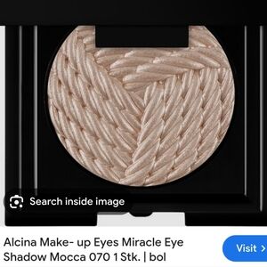 NEW ALCINA Miracle Eye Shadow. German Brand 070 MOCCA. Still in Plastic